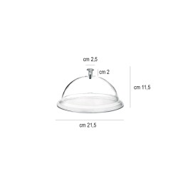 Cupola Trasparente policarbonato   in Buffet