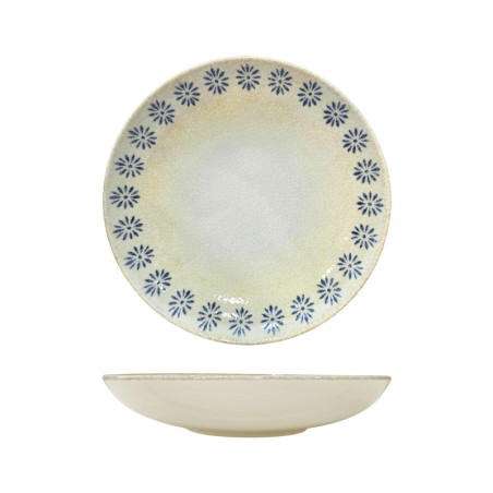 Piatto fondo decorato linea siviglia | Piatti da ristorante | Rausa srl