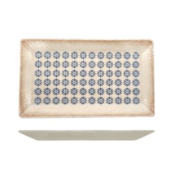 Vassoio rettangolare decorato linea kimi | Piatti da ristorante | rausa