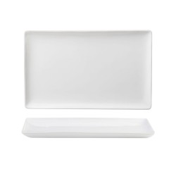 Vassoio rettangolare bianco | Piatti da ristorante | Rausa srl