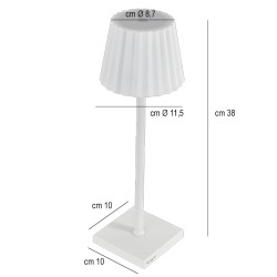 Lampada ricaricabile   in Tavola