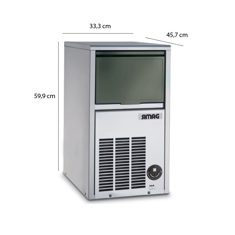 Fabbricatore di ghiaccio professionale 20 kg   in Cucina