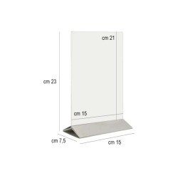 Portamenu da tavolo Securit Lavagne  in Buffet