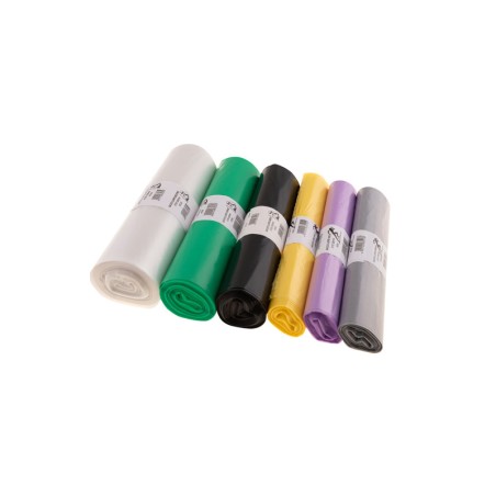 Sacchi spazzatura colorati in LDPE | Rausa srl