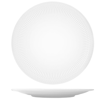 Piatto piano utopia 29 cm porcellana | Piatti da ristorante | Rausa