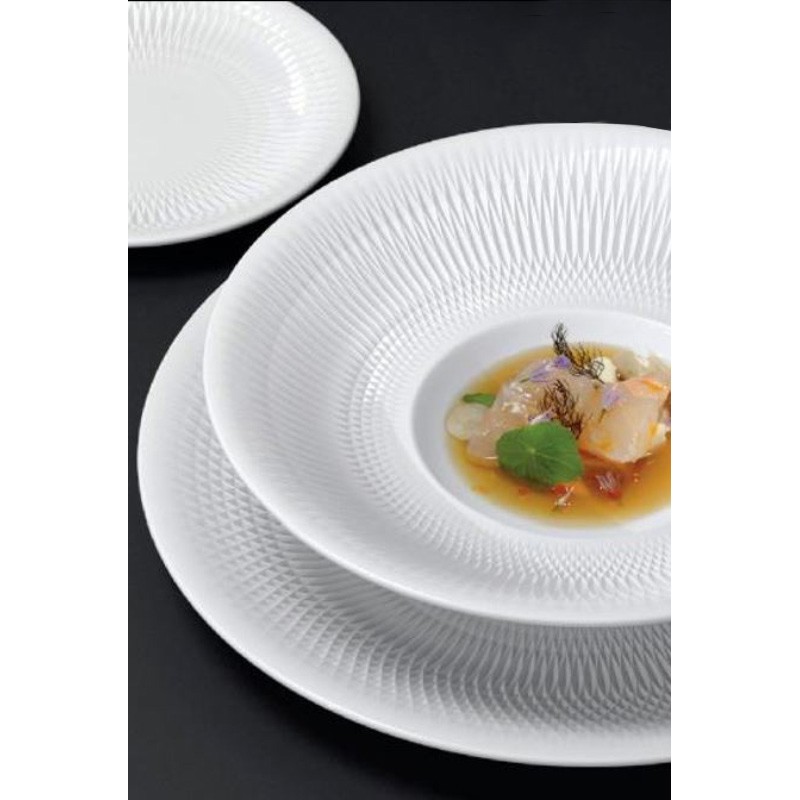 Piatto piano utopia   in Porcellane