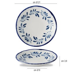 Dudson piatto fondo harvest mediterranean organic Dudson  in Linee