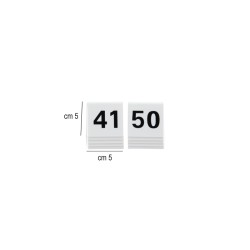 Numeri segna tavolo 41-50 Securit Lavagne  in Tavola