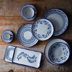 Piatto piano harvest mediterranean Dudson  in Linee