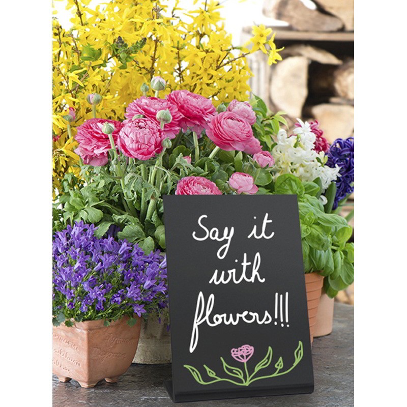 Lavagnette da tavolo A6 Securit Lavagne  in Tavola