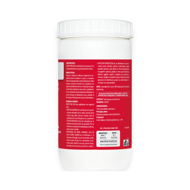 Cloro in pastiglie Argonit Tabs Clor   in Detergenti