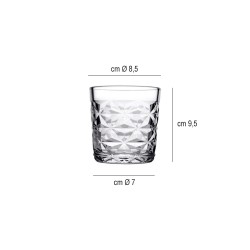 Bicchiere estrella cl 30 Pasabahce  in Tumbler bassi