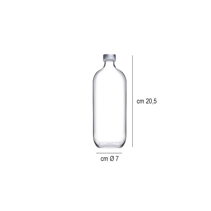 Bottiglia vetro iconic Pasabahce  in Brocche e caraffe