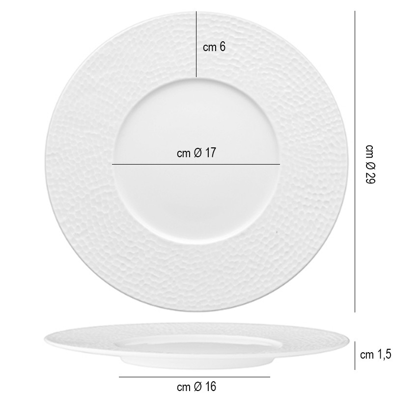 Piatto piano martello   in Linee