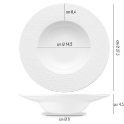 Piatto pasta bowl martello   in Linee
