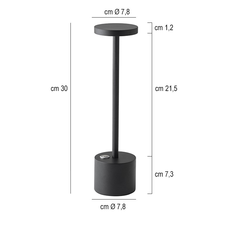 Lampada da tavolo Polly   in Tavola