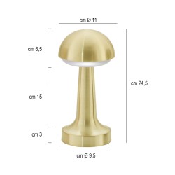 Lampada da tavolo Cupoletta   in Tavola