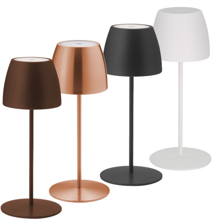 Lampada da tavolo Sally a led in alluminio verniciato | Rausa srl