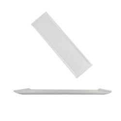 Vassoio melamina bianco 53 x 15 | Vassoi per buffet | Rausa srl