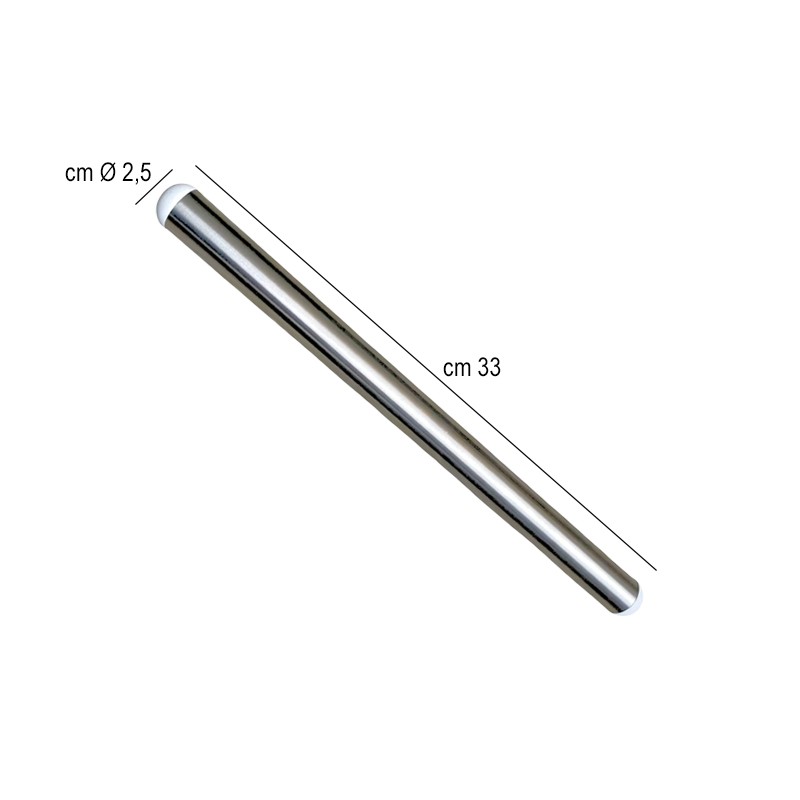 Mattarello per pizza in acciaio inox Gi-metal  in Tagliapasta