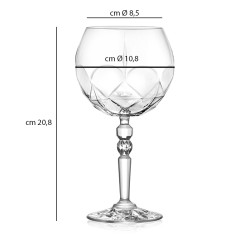 Calice Alkemist gin tonic cl. 58 Rcr bicchieri  in Bicchieri special