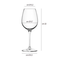 Calice invino cl 45 Rcr bicchieri  in Calici vino bianco