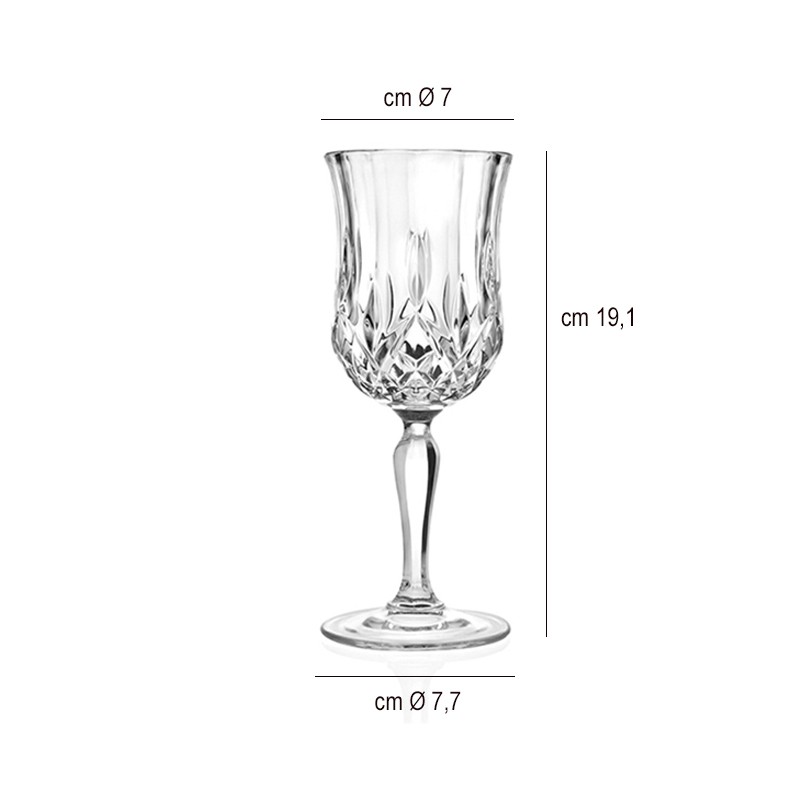 Calice opera cl 23 Rcr bicchieri  in Calici vino rosso