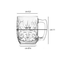 Tazza Tattoo mule cl 42 Rcr bicchieri  in Bicchieri special
