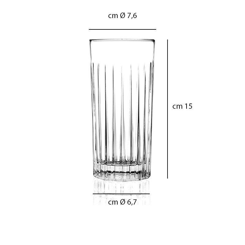 Bicchiere Timeless Rcr cl. 44 Rcr bicchieri  in Linee