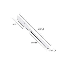 Coltello tavola Roberta Abert  in Linee