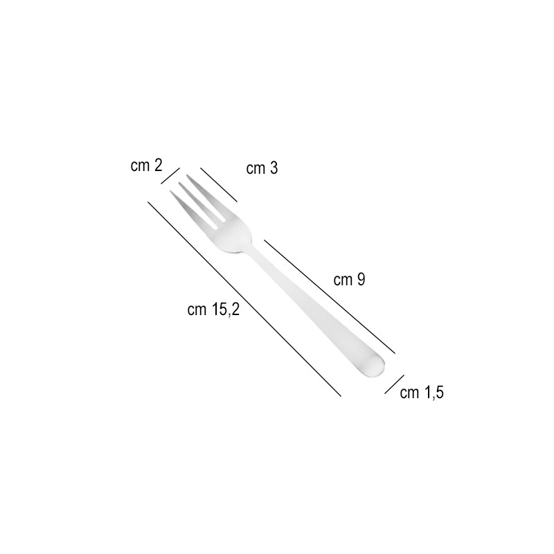 Forchettina dolce Roberta Abert  in Linee