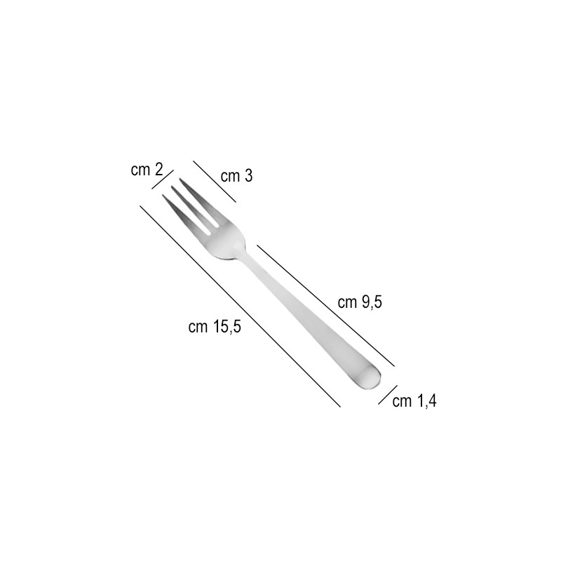Forchettina dolce Svezia Abert  in Linee