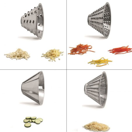 Cono in acciaio inox per taglia mozzarella | Fama Industrie