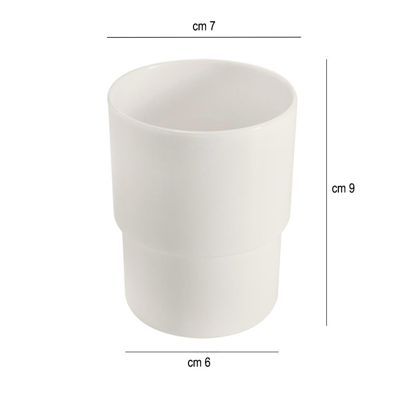 Bicchiere in policarbonato impilabile   in Bicchieri plastica rigida riutilizzabili