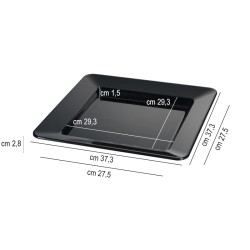 Vassoio quadrato melamina   in Buffet