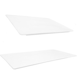 Vassoio rettangolare piatto porcellana | Piatti da ristorante | Rausa