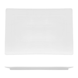 Vassoio rettangolare piatto   in Porcellane