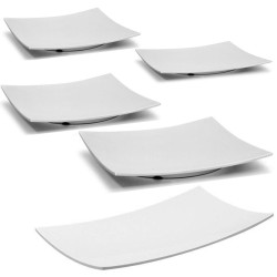 Vassoio sushi melamina bianco | Vassoi e taglieri | Rausa srl