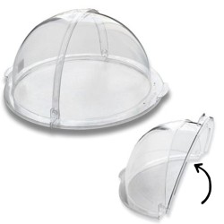 Cupola in policarbonato tonda apribile cm 40,5 Ø | Rausa srl