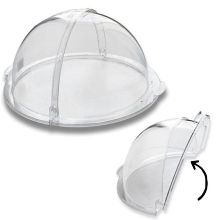 Cupola in policarbonato tonda apribile cm 40,5 Ø | Rausa srl