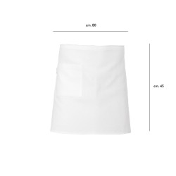 Grembiule bianco cucina Giblors  in Grembiuli cucina