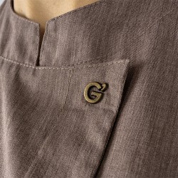 Casacca Chiara tortora Giblors  in Giacca cuoco donna