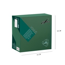 Tovaglioli carta a secco verde   in Tovaglioli monouso