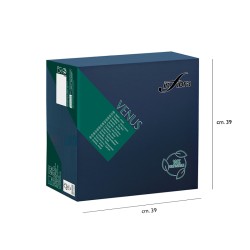 Tovaglioli carta a secco blu   in Tovaglioli monouso