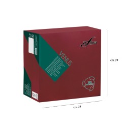 Tovaglioli carta a secco bordeaux   in Tovaglioli monouso