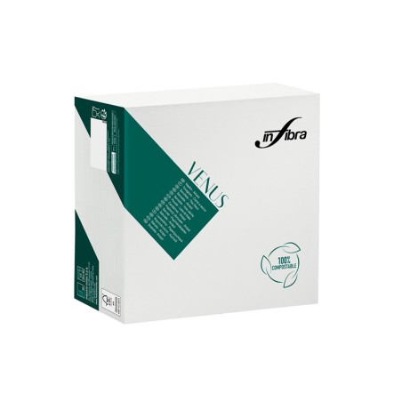 Tovaglioli carta a secco bianco | Monouso tovaglioli | Rausa srl