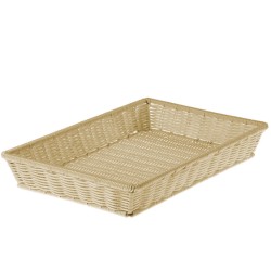 Cesto per pane polipropilene naturale | Contenitore buffet | Rausa