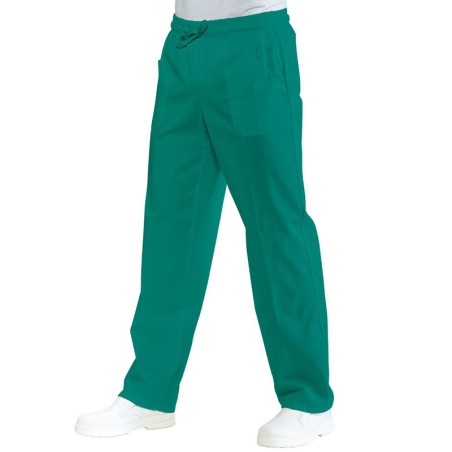 Pantalone con elastico verde Isacco | Abbigliamento | Rausa srl