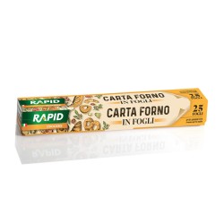 Carta forno in fogli di qualità 28x33 | Monouso accessori | Rausa srl