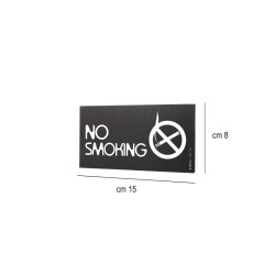 Pittogramma avviso no smoking Dag Style  in Tavola
